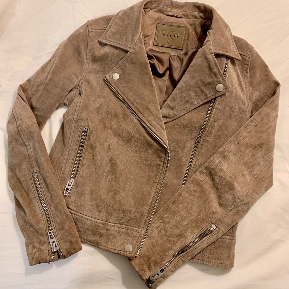 BLANKNYC Suede Moto jacket